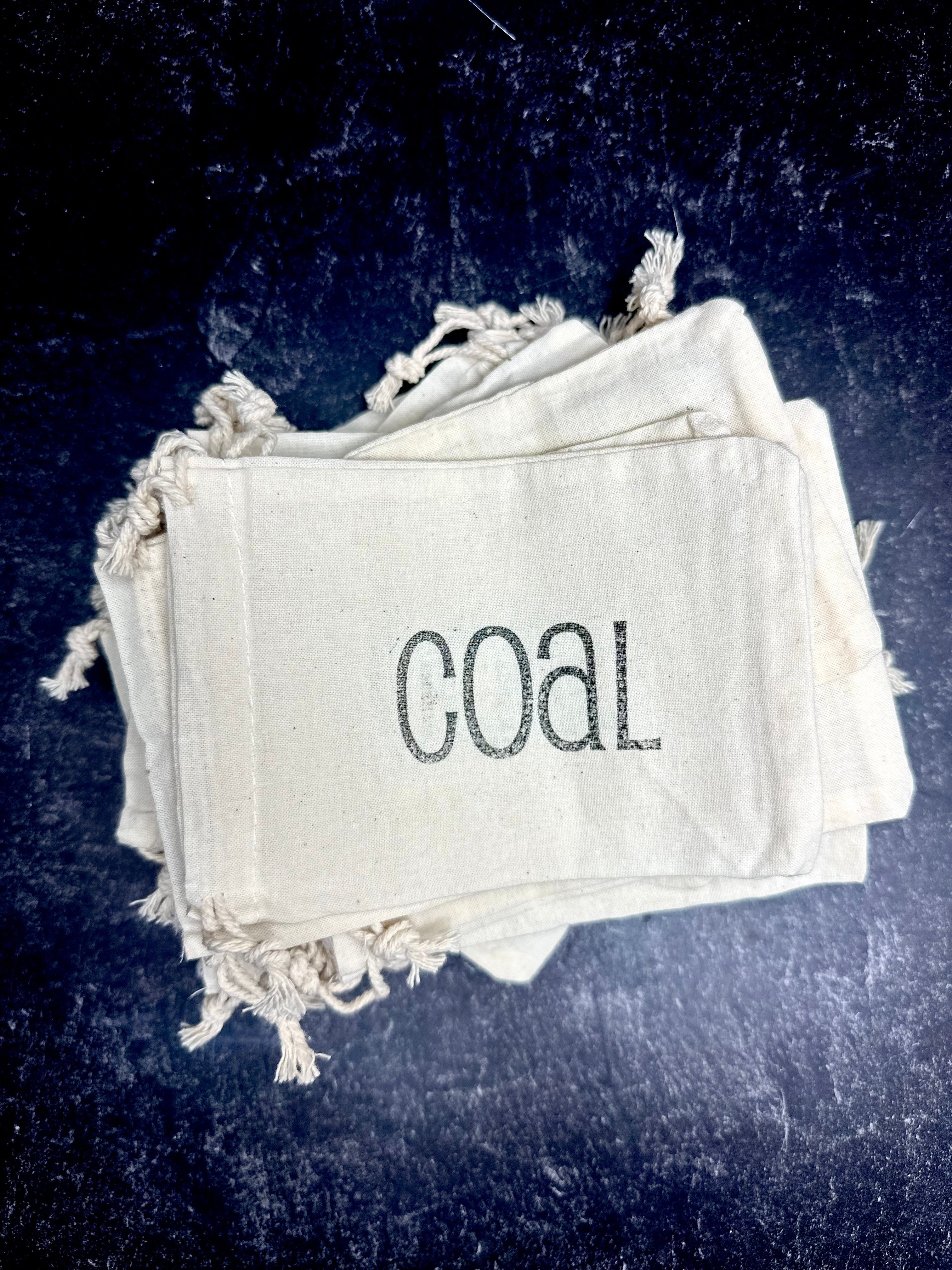 Goat Milk Soap - Bag of coal